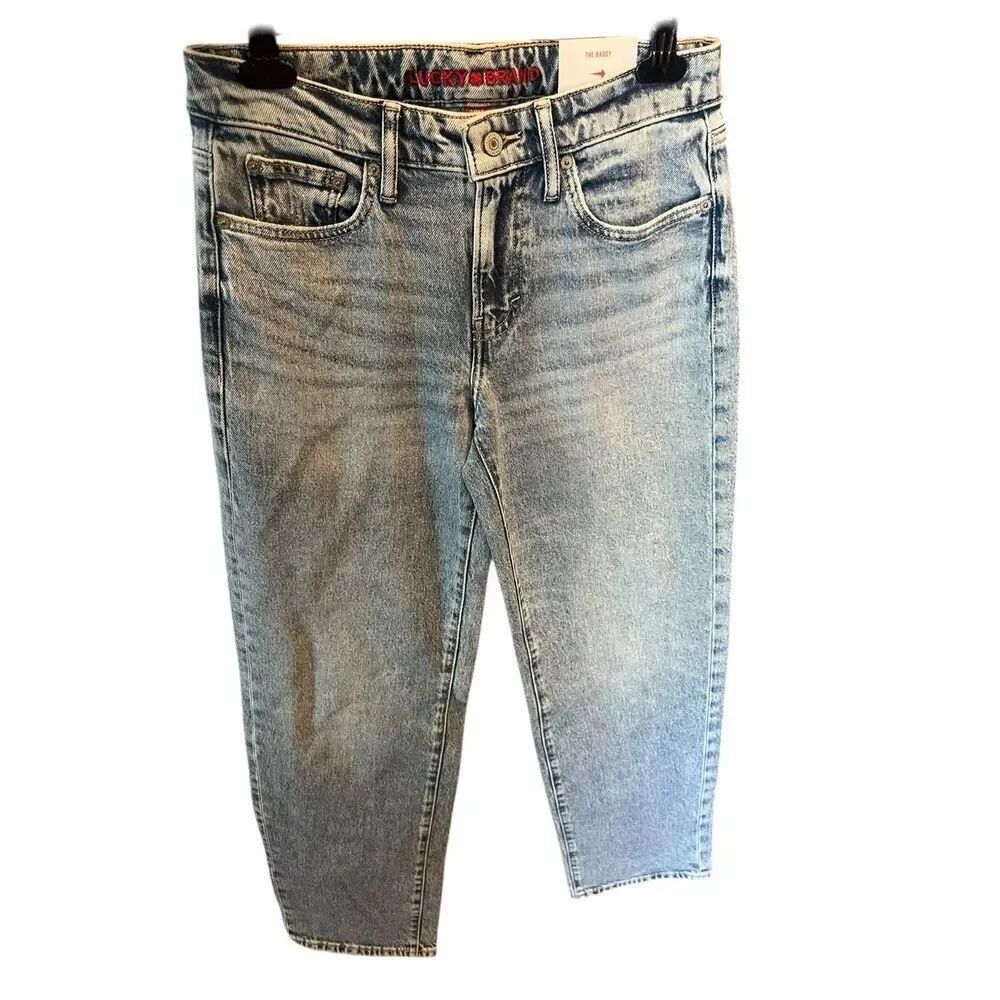 Lucky brand woman’s 2R(26) Baggy fit denim jeans comfort stretch New